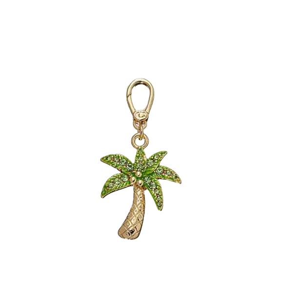 COACH PAVÉ PALM TREE CHARM FOR NECKLACE, BRACELET, OR PURSE - Picture 2 of 3